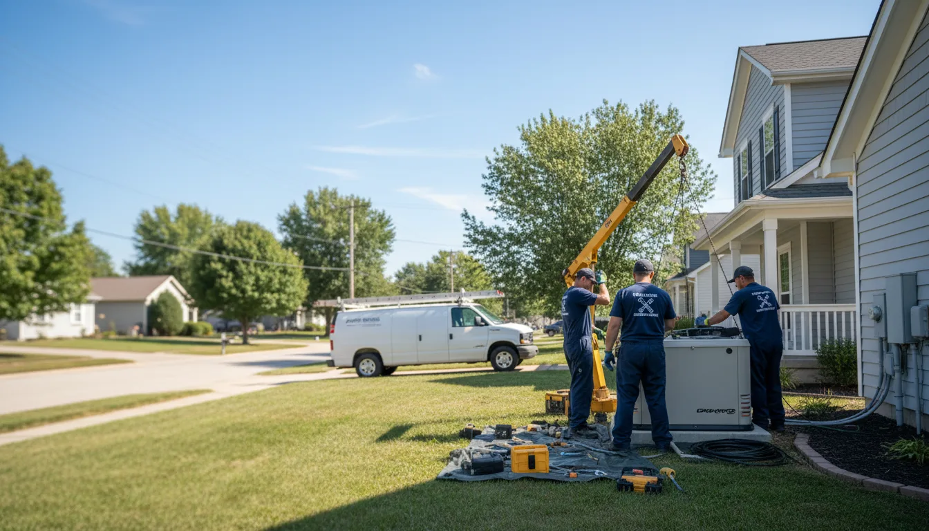 Generator Installation in Cedar, KS near me